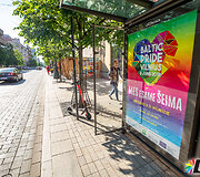 &bdquo;Baltic Pride&ldquo; plakatai Vilniaus gatvėse