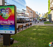 &bdquo;Baltic Pride&ldquo; plakatai Vilniaus gatvėse