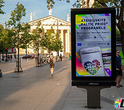 &bdquo;Baltic Pride&ldquo; plakatai Vilniaus gatvėse