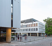 Buv. Ry&scaron;ių ministerija, Vilniaus g 33, Vilnius, pastato autorius J.&Scaron;eibokas, 1979