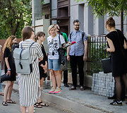 Mobilios meno galerijos &bdquo;Galerie Uberall&ldquo; vadovo turas po 12-ąją Kauno bienalę