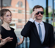 Mobilios meno galerijos &bdquo;Galerie Uberall&ldquo; vadovo turas po 12-ąją Kauno bienalę