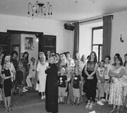 Votų autorė Sonatos Ordės parodos-performanso atidarymas