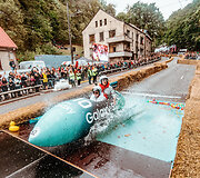 Kauną sudrebino įspūdingos &bdquo;Red Bull muilinių lenktynės&ldquo;
