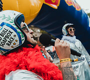 Kauną sudrebino įspūdingos &bdquo;Red Bull muilinių lenktynės&ldquo;