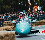 Kauną sudrebino įspūdingos &bdquo;Red Bull muilinių lenktynės&ldquo;