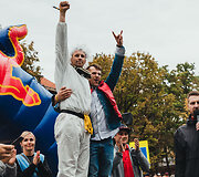 Kauną sudrebino įspūdingos &bdquo;Red Bull muilinių lenktynės&ldquo;