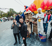 Kauną sudrebino įspūdingos &bdquo;Red Bull muilinių lenktynės&ldquo;