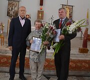 &bdquo;Sidabrinės bitės&ldquo; laureatai su meru