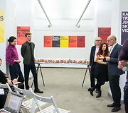 Vilniuje vienai dienai atidarytas Stepheno Hawkingo knygai skirtas knygynas
