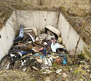 Pagiriuose &ndash; &scaron;iuk&scaron;lynas buvusiame garažų masyve 