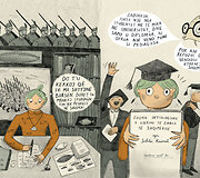Linos Itagaki komiksas apie Albanijos mokslininkę, ichtiologę Sabiha Kasimati
