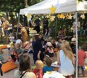 Anyk&scaron;čiuose praūžė literatūrinis festivalis visai &scaron;eimai &bdquo;Nuotykiai tęsiasi&ldquo;