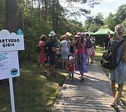 Anyk&scaron;čiuose praūžė literatūrinis festivalis visai &scaron;eimai &bdquo;Nuotykiai tęsiasi&ldquo;
