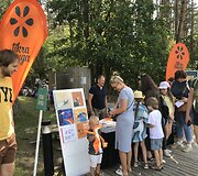 Anyk&scaron;čiuose praūžė literatūrinis festivalis visai &scaron;eimai &bdquo;Nuotykiai tęsiasi&ldquo;