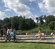 Anyk&scaron;čiuose praūžė literatūrinis festivalis visai &scaron;eimai &bdquo;Nuotykiai tęsiasi&ldquo;