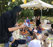 Anyk&scaron;čiuose praūžė literatūrinis festivalis visai &scaron;eimai &bdquo;Nuotykiai tęsiasi&ldquo;