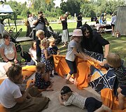 Anyk&scaron;čiuose praūžė literatūrinis festivalis visai &scaron;eimai &bdquo;Nuotykiai tęsiasi&ldquo;
