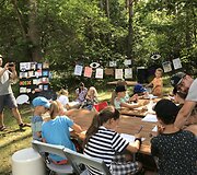Anyk&scaron;čiuose praūžė literatūrinis festivalis visai &scaron;eimai &bdquo;Nuotykiai tęsiasi&ldquo;