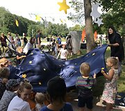 Anyk&scaron;čiuose praūžė literatūrinis festivalis visai &scaron;eimai &bdquo;Nuotykiai tęsiasi&ldquo;