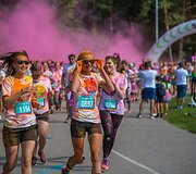 The Color Run bėgimo startas