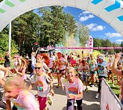 The Color Run bėgimo startas