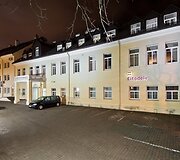 Pastatas Kalinausko g., kur vietoje banko įsikurs mokykla