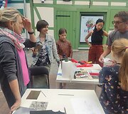 Kūrybinėse grafikos dirbtuvėse &bdquo;Now Art. Atgimimas&ldquo;