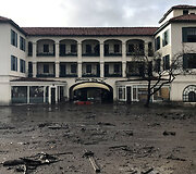 Purvo nuo&scaron;liauža Kalifornijoje, Montecito miestelyje