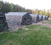 Akimirkos i&scaron; parengtų karių rezervo mokymų