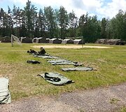 Akimirkos i&scaron; parengtų karių rezervo mokymų