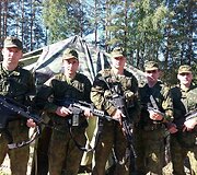 Akimirkos i&scaron; parengtų karių rezervo mokymų