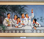 Sportas ir menas per mu&scaron;trą &Scaron;iaurės Korėjoje