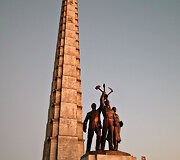 Sportas ir menas per mu&scaron;trą &Scaron;iaurės Korėjoje