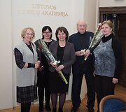 Apdovanoti lietuvių kalbos puoselėtojai