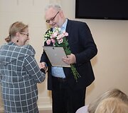 Apdovanoti lietuvių kalbos puoselėtojai