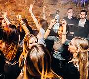 Vakarėlio &bdquo;Mojo Lounge&ldquo; klube akimirka 