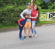 Algirdas, Milisandra ir Rokas Radzevičiai