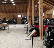 Istorinių transporto priemonių ekspozicija Anyk&scaron;čiuose