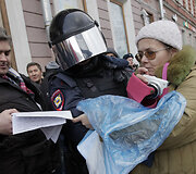 Protestai Rusijoje dėl įkalintų paauglių