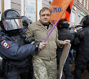 Protestai Rusijoje dėl įkalintų paauglių