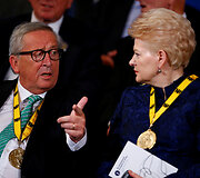 Jeanas-Claude'as Junckeris ir Dalia Grybauskaitė