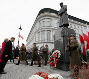 Lenkai patriotiniais renginiais mini Nepriklausomybės dieną