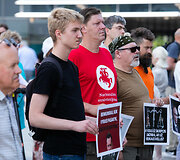 Nacionalinio susivienijimo ir Lietuvos laisvės kovotojų sąjungos piketas