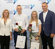Matas Sasnauskas, Diana Mačiūtė, Mindaugas &Scaron;pokas
