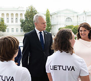 Gitanas Nausėda, Diana Nausėdienė