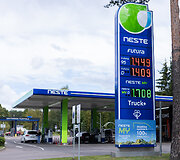 Neste degalinė Molėtų plente, Vilniuje