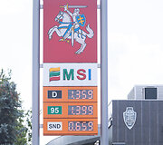 Emsi degalinė Laisvės prospekte