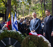 Vilniuje pagerbtas Lietuvos žydų genocido aukų atminimas