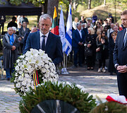 Vilniuje pagerbtas Lietuvos žydų genocido aukų atminimas